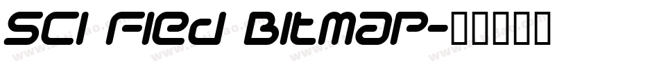 Sci Fied Bitmap字体转换